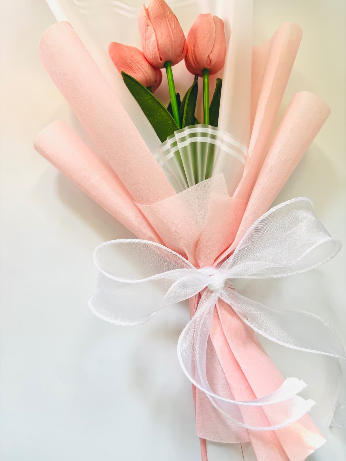 BLUSHING TULIPS BOUQUET — 2